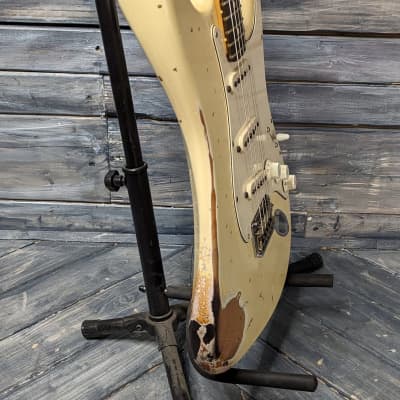 Used Fender Stratocaster Electric Guitar with Gig Bag image 5