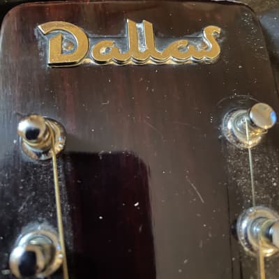 1960’s-1970’s Dallas WT-100  Made in Japan 12 string acoustic guitar (RARE)- Natural image 4