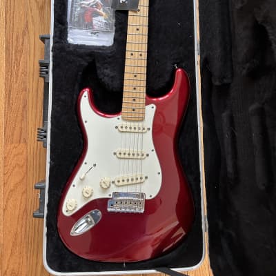 Fender American Standard Stratocaster*2001*Hot Rod Red*Free 
