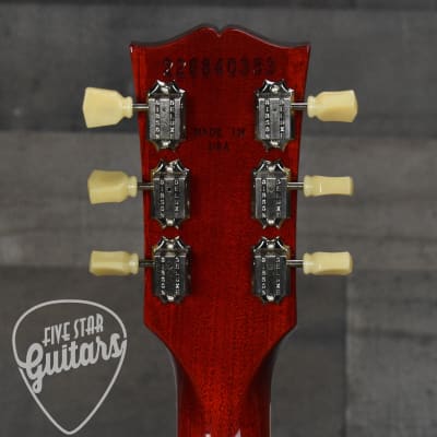 Certified Pre-Owned Gibson Mary Ford Les Paul Standard - Gold Top / Cherry Back with Hard Shell Case image 8