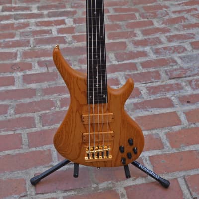 Bossa Fretless 5 string Bass Guitar 1990's image 1