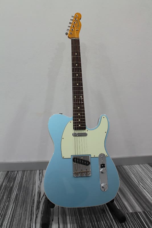 Fender MIJ telecaster CUSTOM Japan tele 2016 Sonic Blue | Reverb