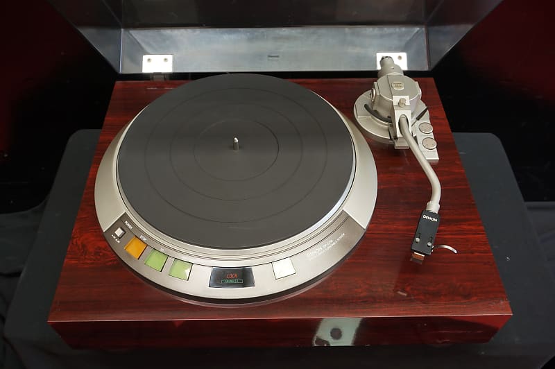 Denon DP-57M Vintage 80's Two Speed Direct Drive Quartz Locked Turntable -  100V