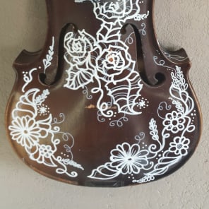 First National Violins Student Violin Hand Painted image 1