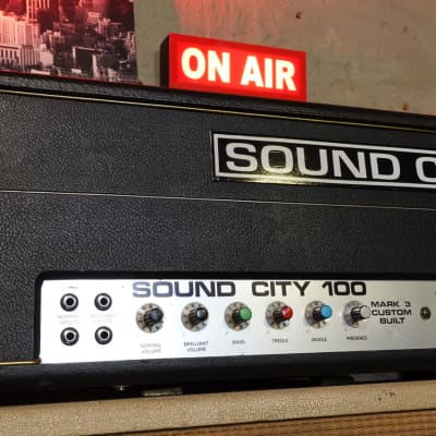 (WATCH VIDEO) Sound City  Mark 3 Custom 100w Head image 6