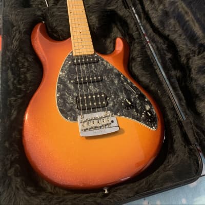 Ernie Ball Music Man Silhouette Special Hss 2001 - Autumn Red Sparkle for sale