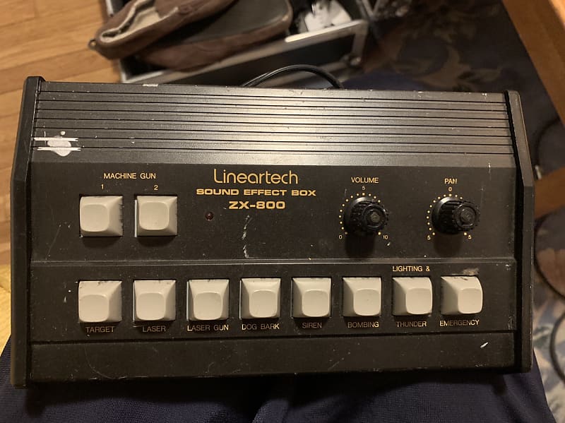 Lineartech Zx-800 Sound Effect Box Black