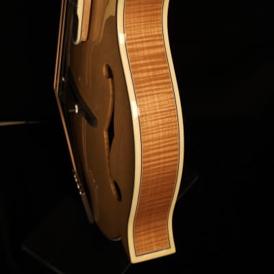 Brand New Bourgeois F Style Mandolin Model M5-F Adirondack / Flamed Maple All Torrified image 4
