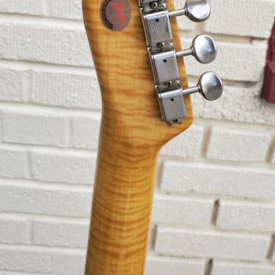 1996 Fender MIJ Sunburst FotoFlame Telecaster~50th Anniv~Player Grade Guitar w Gig Bag~Hamburglar image 11