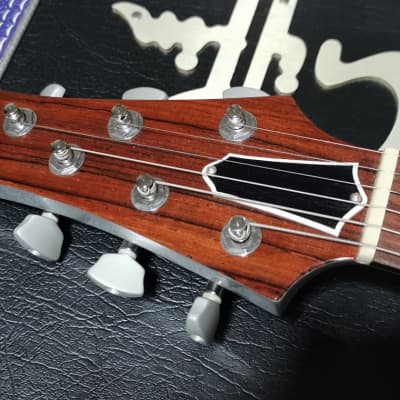 Giffin Vikta USA Custom Shop Single-Cut Guitar w/Case - Silver w/P90's image 7
