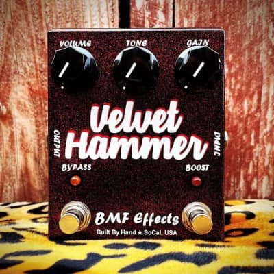 Chocolate Electronics Velvet Driver BC108 RED Edition | Reverb