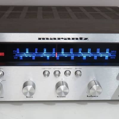 MARANTZ 2220 RECEIVER WORKS PERFECT SERVICED FULLY RECAPPED GREAT CONDITION image 1