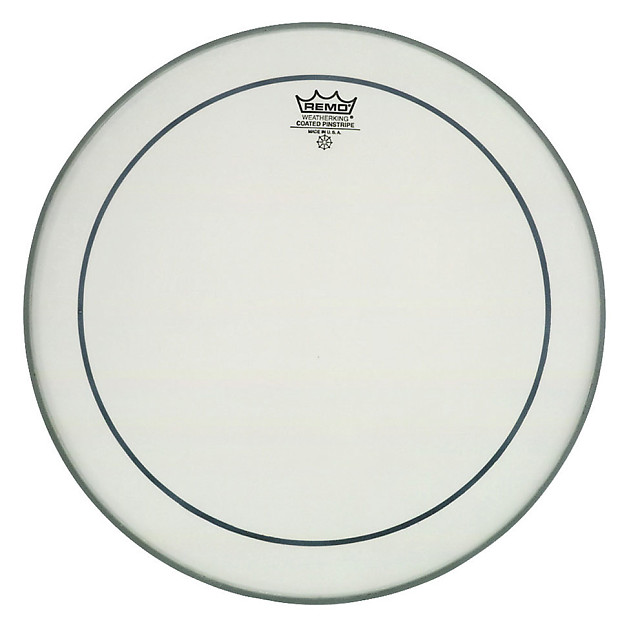Remo Pinstripe Coated Bass Drum Head 22" image 1