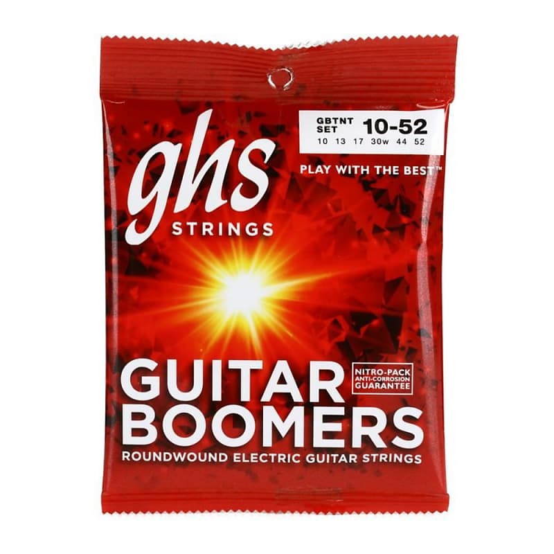GHS GBTNT Guitar Boomers Electric Guitar Strings - .010-.052 Thin-Thick image 1
