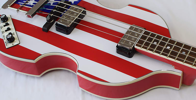 Hofner ヘフナー HCT500/1 Union Flag Hofner Custom Shop Fab Gear Union Jack 500/1 Limited Edition