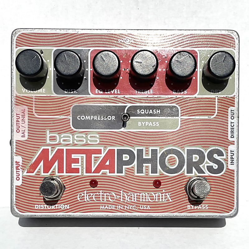 Electro-Harmonix Bass Metaphors Channel Strip Pedal | Reverb