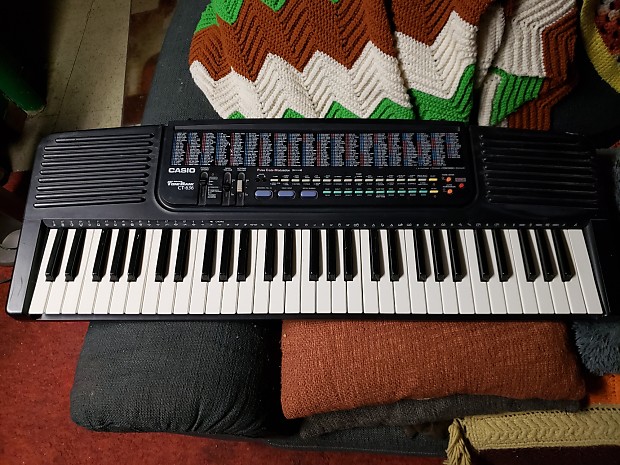Vintage Casio CT-636 Keyboard Synth 465 Sound Tone Bank
