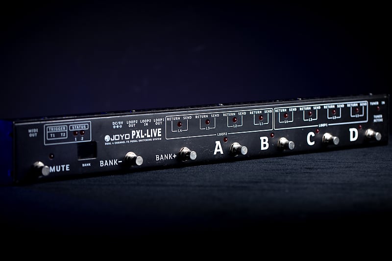 Joyo PXL-Live Dual 4-Channel Pedal Switcher | Reverb