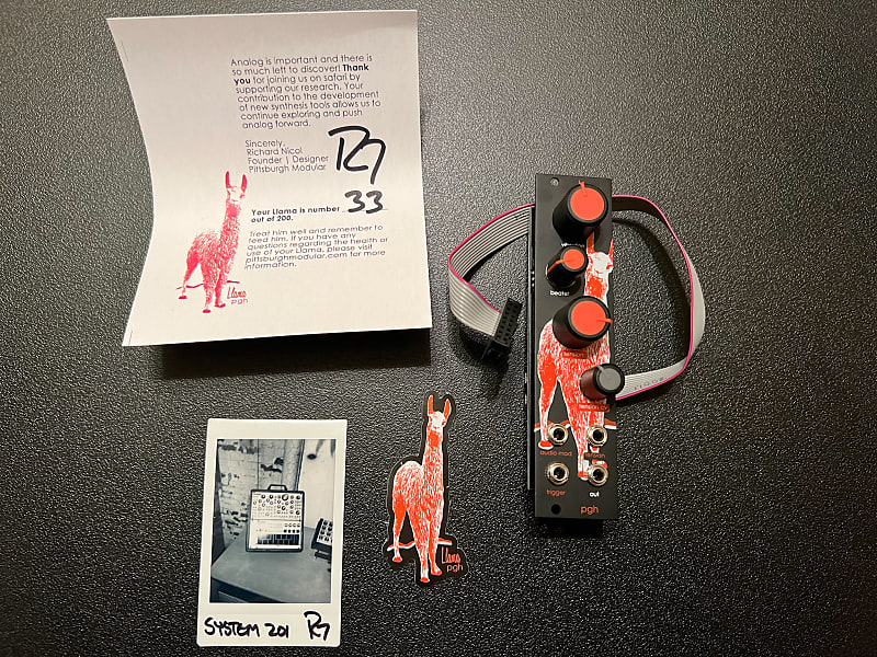 DTM・DAW PittsburghModular Safari Llama KickDrum Llama Kick Drum Module — Pittsburgh Modular Synthesizers