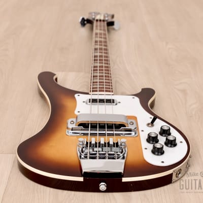 2003 Rickenbacker 4003 Electric Bass Montezuma Brown Color of the Year w/ Case, Tags image 10