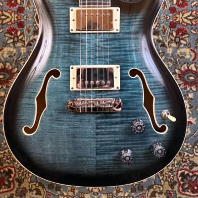 Paul Reed Smith PRS SE Hollowbody II Piezo Peacock Blue CTCH05952 image 2