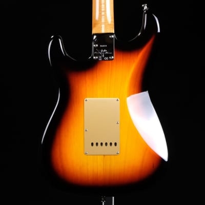 Fender American Custom Stratocaster Electric Guitar - Antique Sunburst, Maple Neck image 5