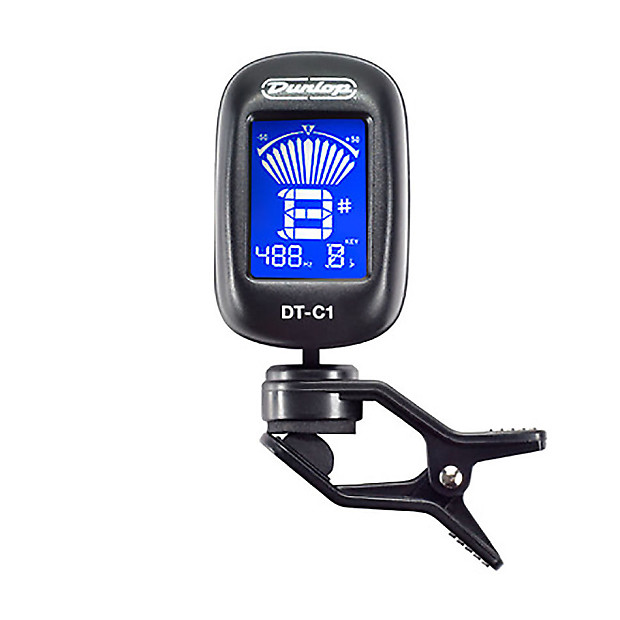 Dunlop DT-C1 Clip-On Headstock Chromatic Tuner image 1