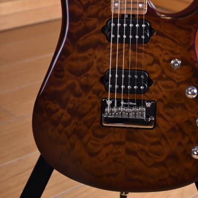 Music Man JP15 John Petrucci Signature BFR HH Maple Neck Sahara Quilt image 14