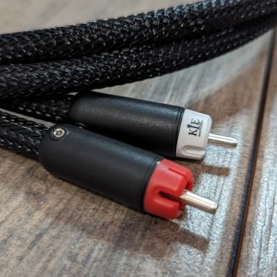 Dual Interconnects, 4', Mogami W2497, KLE Classic Harmony Connectors image 2