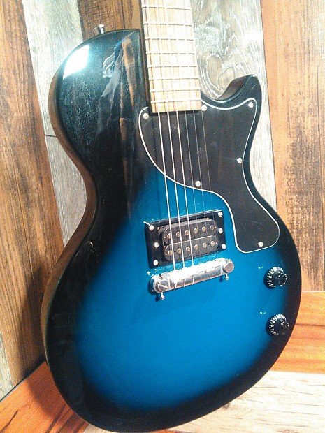 福袋売れ残りセール Electric Gibson by Maestro Guitar Reverb | Blue/Black ギター