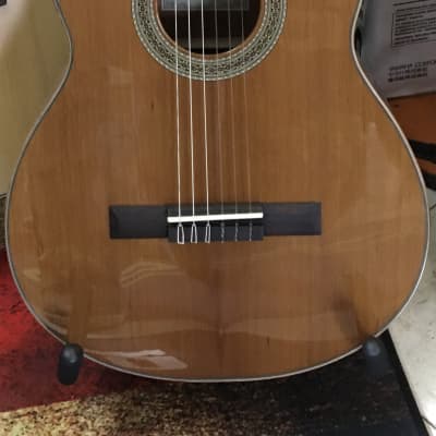 Cort AC250DX NAT Solid Red Cedar/Rosewood Classical Natural Glossy for sale
