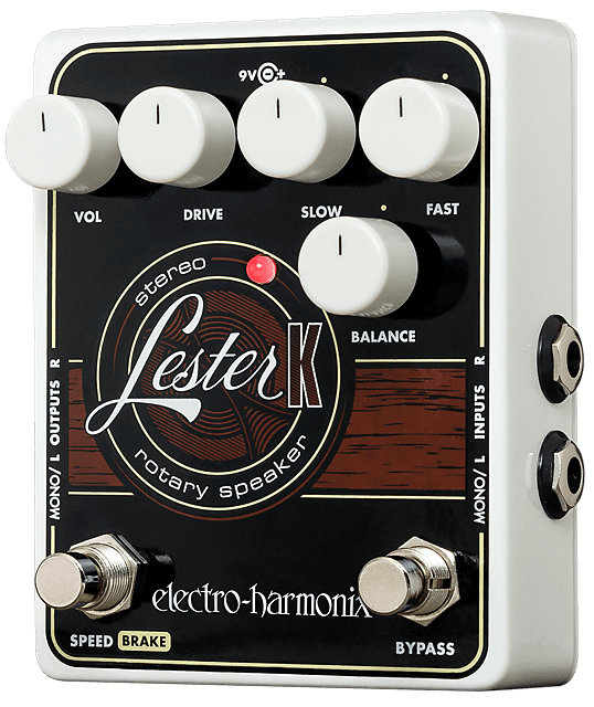 New Electro-Harmonix EHX Lester K Stereo Rotary Speaker Guitar Effects Pedal! image 1