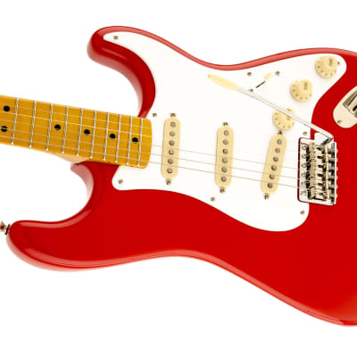 Squier Classic Vibe Stratocaster '50s, Maple Fingerboard, Fiesta Red image 3
