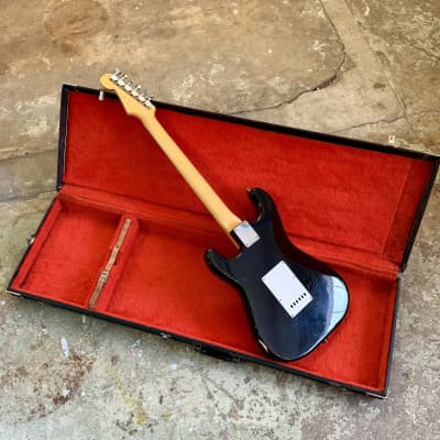 MIJ Fender Stratocaster ST62 SQUIER E serial c 1985 - Black