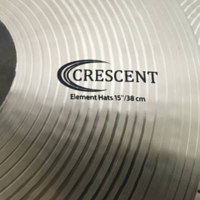 Sabian Crescent Element 15" Hi Hat Cymbals/Model # EL15H/New image 2