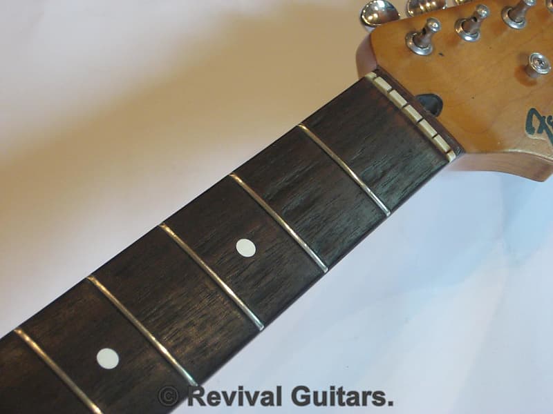 Vintage 1994 Fender Black Logo Mexico Stratocaster 'Squier Series' Rosewood  Neck