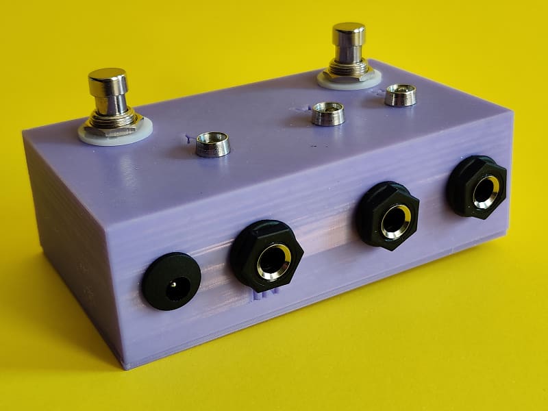 Phatronics ABY Guitar Splitter / Switch with analog isolated Reverb