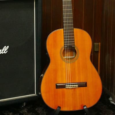 Vintage 1967 made HASHIMOTO GUT Guitar No 232 50mm Nut width Made