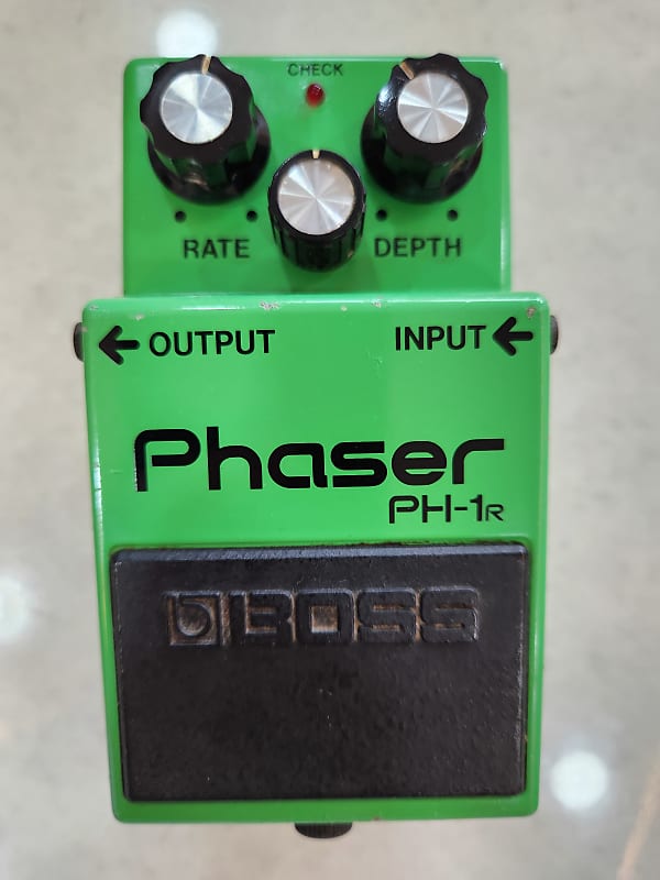 Boss PH-1R Phaser (Black Label) 1980 - 1985 - Green image 1