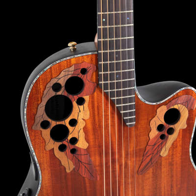 Ovation CE44P-FKOA Celebrity Elite Plus Mid Cutaway Electric