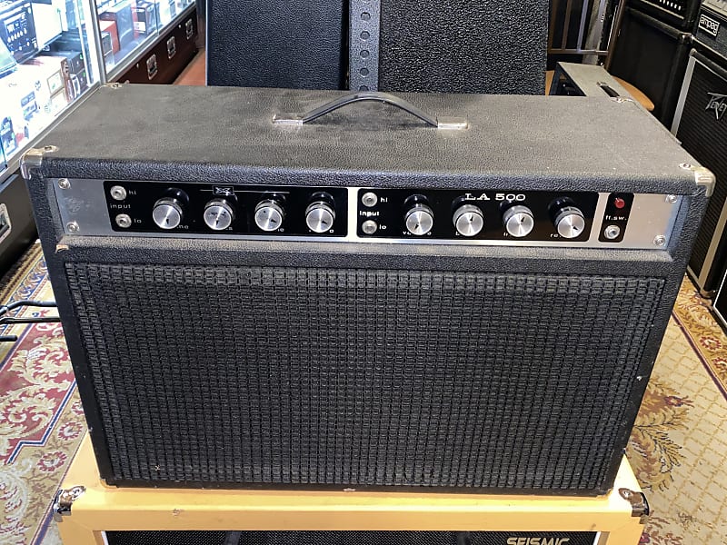 Sears Roebuck LA 500 Guitar amp 1960's Spring reverb! | Reverb