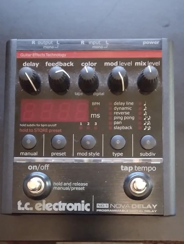 TC Electronic ND-1 Nova Delay