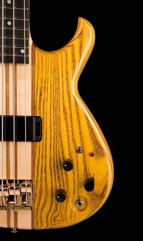 Aria Pro II SB-1000 Reissue 4-String Electric Bass Guitar Made in Japan Oak  Natural with Gig Bag