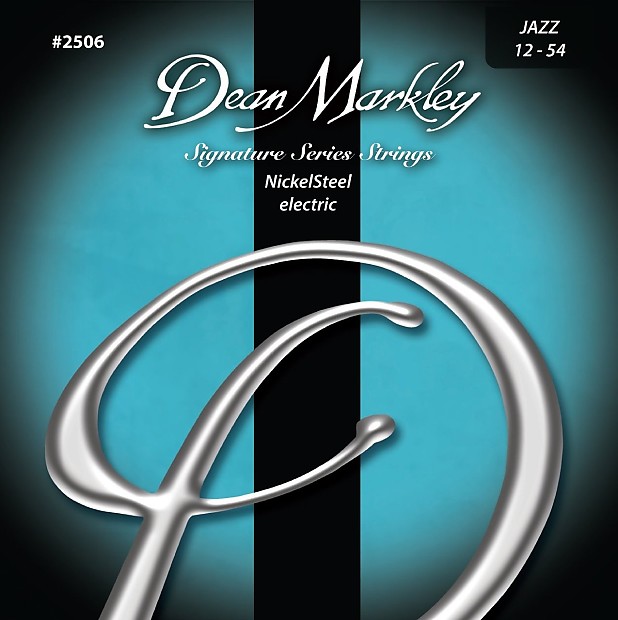 Dean Markley 2506 Nickel Steel Electric Guitar Strings - Jazz (12-54) image 1