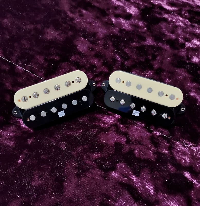 Seymour Duncan 11106 75 Zrz Duality Humbucker Set Zebra Reverb