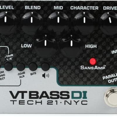 Tech 21 VT RM VT Bass Preamp - Rack Mount!