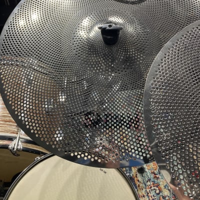 Sabian - Quiet Tone QTPC504 Practice Cymbals Set, 14 hi-hats-/16-/18-/20-inch image 7