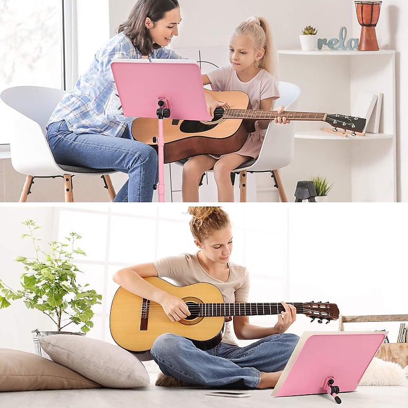 Cahaya CY0194-1 Adjustable Metal Music Stand, 2 in 1 Double Cahaya CY0194-1 Adjustable Metal Music Stand, 2 in 1 Double