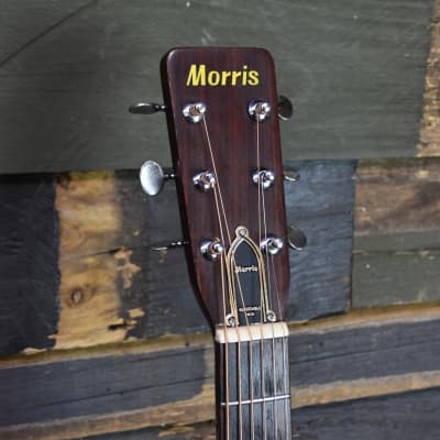 Morris FD-15 OM Acoustic Guitar 1974 Natural image 6