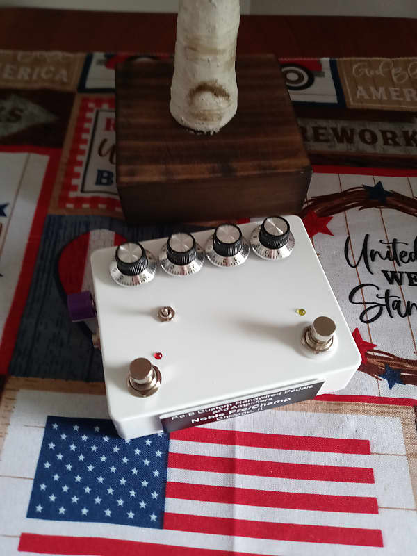P.o.B Custom Handwired Pedals And Amplifiers Noble Preamp/Boost Plus Champ 2023 Custom image 1